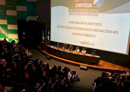 MS lidera combate à Chikungunya e compartilha estratégias inovadoras em simpósio estadual