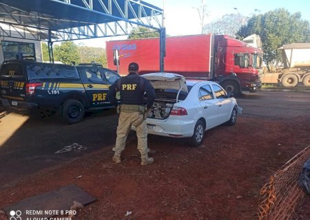 PRF apreende 411,5 kg de maconha em Ivinhema