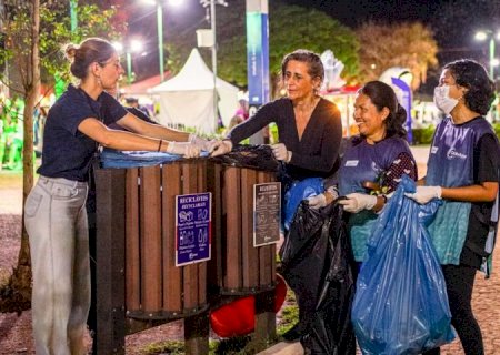 Festival de Inverno de Bonito é Lixo Zero: tudo se transforma, nada se perde