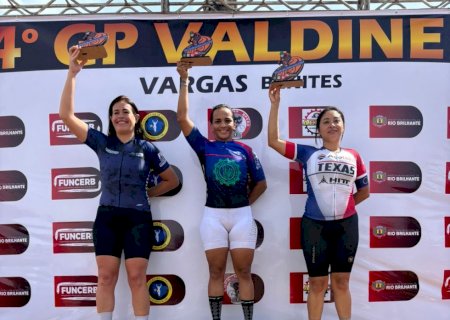 Karol Paião conquista título no 4º GP de Ciclismo em Rio Brilhante e se destaca na Copa MS