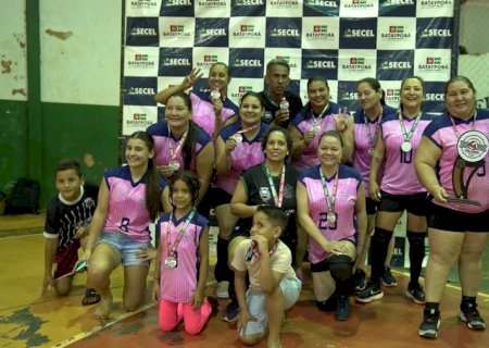 1º Torneio Feminino Master 35+ de Voleibol movimentou o domingo em Batayporã