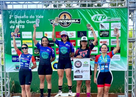 Araras faz dobradinha na Elite com Karollina e Josiane em Sete Quedas-MS na Copa Conesul de MTB