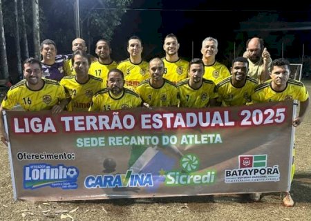 Liga Terrão Estadual agita o Recanto do Atleta com grandes jogos