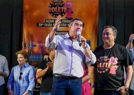 Com apoio do Governo de MS, Festa do Leitão no Rolete movimenta economia e valoriza cultura regional