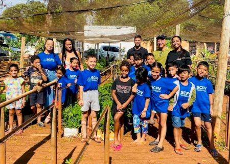 Crianças do SCFV visitam Viveiro Municipal de Batayporã e aprendem sobre preservação ambiental