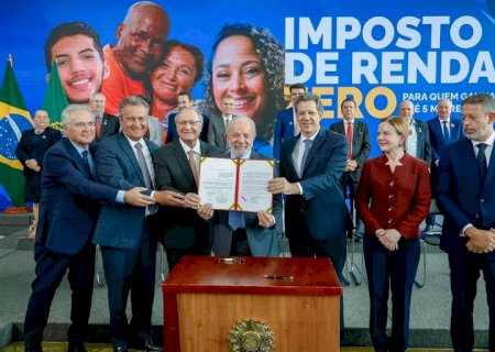 Quase 163 mil sul-mato-grossenses ficam isentos do Imposto de Renda após lei sancionada pelo presidente Lula