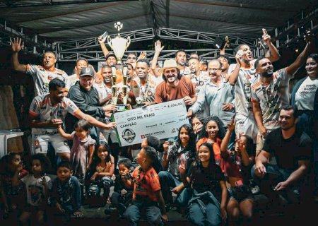 Premiação de R$ 15 mil e vitória do Sport Club nos pênaltis marcam final do Amadorzão de Batayporã
