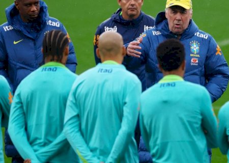 Ancelotti busca defesa sólida e escala Militão como lateral do Brasil