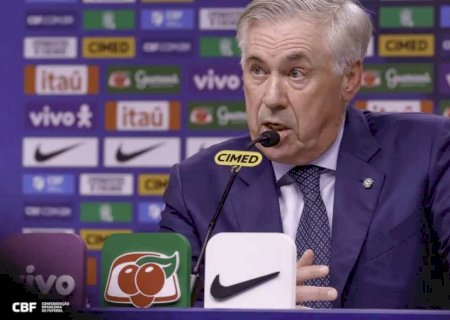 Ancelotti diz que Brasil pode vencer todos os jogos da 1ª fase