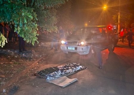 Idosa de 77 anos morre ao ser atropelada a cerca de 30 metros de casa em Dourados