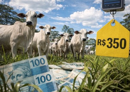 Boi gordo já é negociado a R$ 350/@ e consolida novo patamar de preços no Brasil