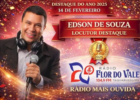 Edson de Souza é Destaque 2025 e leva o nome de Taquarussu ao Rio Grande do Sul