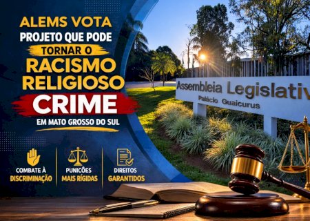 Racismo religioso pode passar a ter enfrentamento mais rigoroso em MS