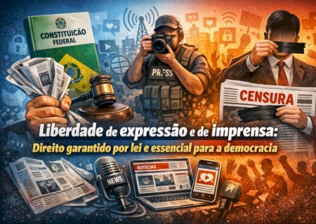 Liberdade de expressão e de imprensa: direito garantido por lei e essencial para a democracia