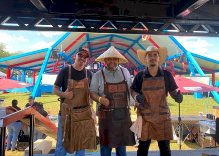 Batayporã marca presença em grande festival nacional de churrasco em Cianorte (PR)