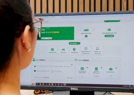 Mais de 5 milhões de consultas online marcam primeiro ano do Portal Meu Detran de Mato Grosso do Sul
