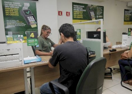 Detran-MS fecha no feriadão e atendimento só volta na quarta-feira