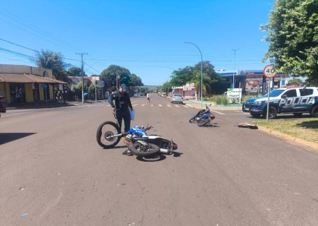 Polícia Militar atende acidente de trânsito envolvendo condutores sem habilitação em Ivinhema