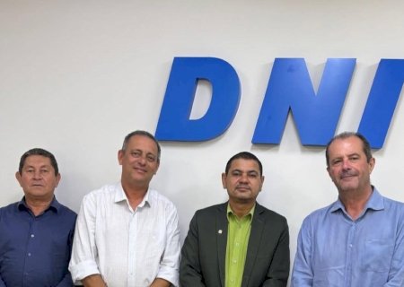 Taquarussu: Prefeito e vereadores se reúnem com superintendente do DNIT e avançam em projeto de rodovia ligando MS ao Paraná