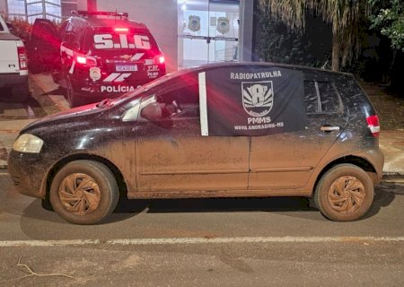 Polícia apreende mais de 500 kg de maconha e recupera carro roubado após perseguição em Nova Andradina