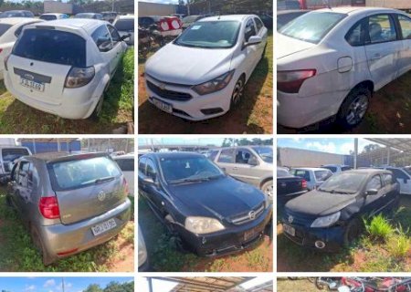 Leilão da Justiça tem 40 lotes e carros a partir de R$ 2,6 mil
