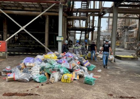 Mais de três toneladas de drogas são incineradas em Ivinhema