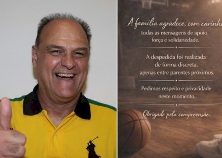 Cerimônia de despedida de Oscar Schmidt foi discreta e apenas com parentes próximos