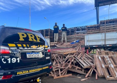 PRF apreende uma tonelada de maconha em Caarapó