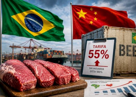 China acelera uso da cota e tarifa de 55% sobre carne bovina brasileira pode começar em junho