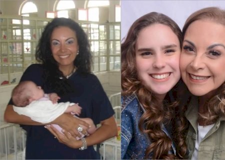 Adoção foi bênção de Deus e mudou minha vida, diz Cristina Mel
