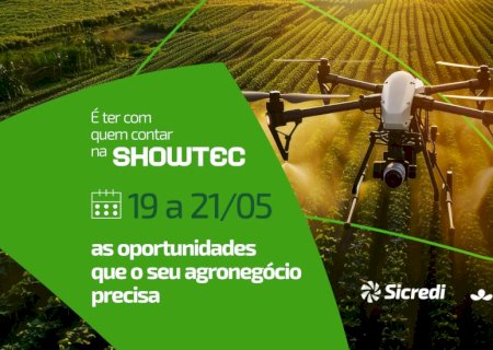A partir de amanhã, Sicredi leva soluções estratégicas ao agro na Showtec 2026