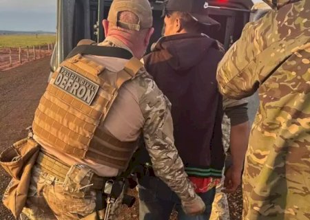 Foragido condenado por homicídio é preso em operação na fronteira