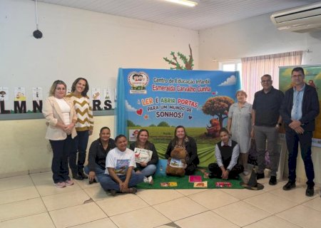 Formação do ProLEEI fortalece práticas de leitura e escrita na Educação Infantil em Taquarussu