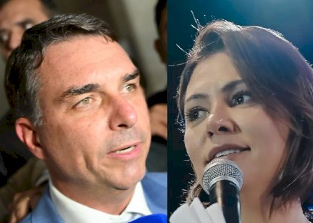Pesquisa testa impacto de barraco entre Michelle e Flávio no sentimento do eleitor