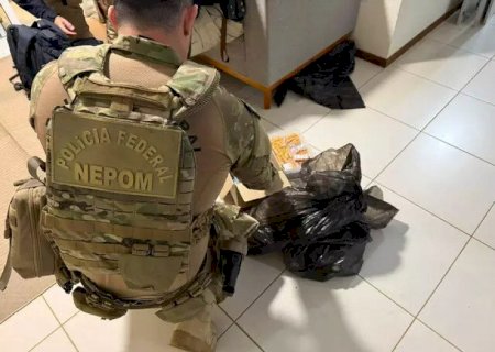 PF mira esquema bilionário de contrabando e lavagem de dinheiro com alvos em quatro cidades de MS
