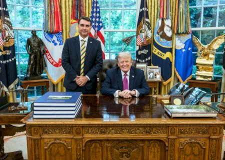 O impacto das ações de Trump na imagem de Flávio Bolsonaro nas redes