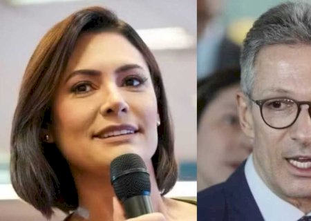 Michelle Bolsonaro diz que não há 'nenhuma possibilidade' de ser vice de Romeu Zema