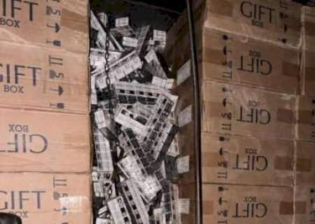 Motorista é condenado por transportar carga de R$ 1,9 milhão em cigarros