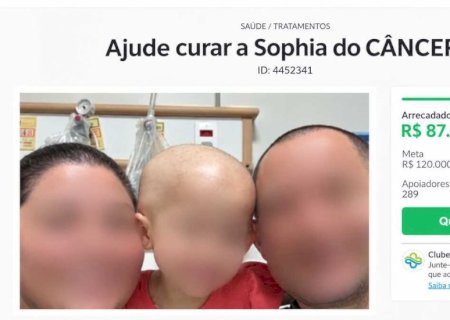 Imagem de criança com câncer usada em golpe motiva operação policial em MS