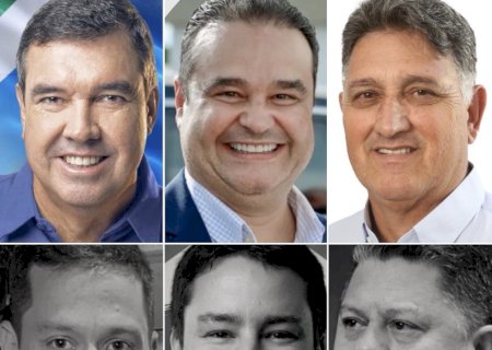 MS tem seis pré-candidatos ao Governo, mas só três aparecerão na propaganda da TV e Rádio