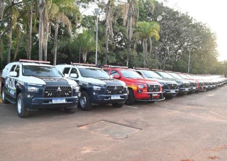 Taquarussu recebe nova viatura da Polícia Militar em maior entrega de veículos da segurança pública de Mato Grosso do Sul