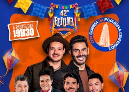 42ª Fejuna volta ao Parque de Exposições com grandes shows do cenário sertanejo