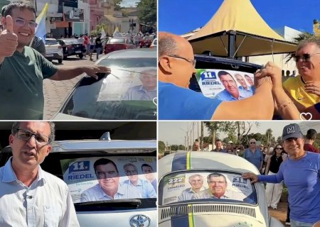 Prefeitos se dividem na briga pelo Senado e alguns ‘excluem’ Contar de adesivos