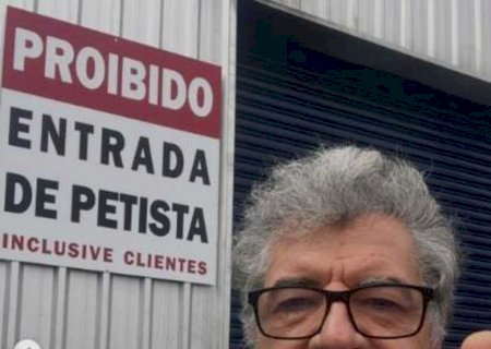 Paulo Betti relata surpresa ao encontrar loja que proíbe entrada de petistas em Bonito
