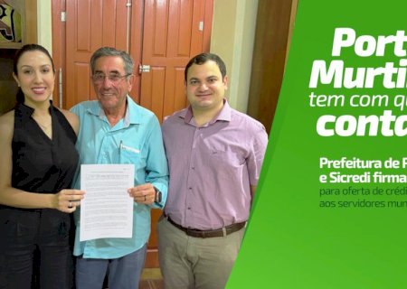 Prefeitura de Porto Murtinho e Sicredi firmam convênio para oferta de crédito consignado aos servidores municipais