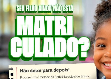 Prefeitura de Nova Andradina intensifica busca ativa e orienta famílias sobre matrícula na Rede Municipal de Ensino