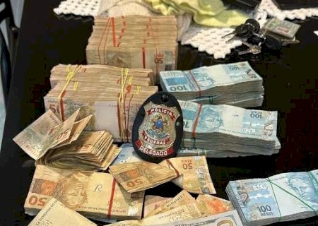 Operação da PF contra traficantes apreende R$ 160 mil em espécie e prende 3