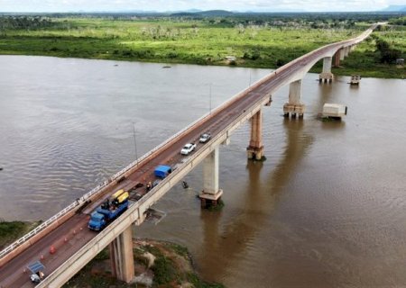 Em obras, ponte do Rio Paraguai será interditada neste fim de semana