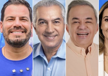 Reinaldo Azambuja lidera nova pesquisa para o Senado, seguido por Contar, Vander e Soraya