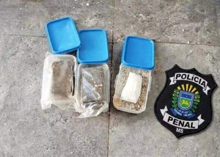 Policiais penais encontram drogas e 52 chips dentro de marmitas em presídio